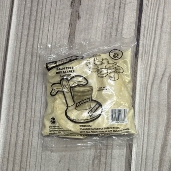 7 Eleven 6 Inflatable Koozie Cup Holder Unicorns Beach Balls Palm Tree Rainbow - Picture 4 of 5